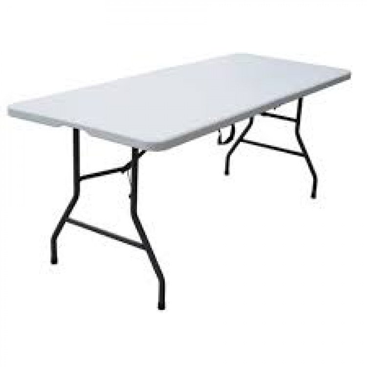 6 Foot Folding Table rental