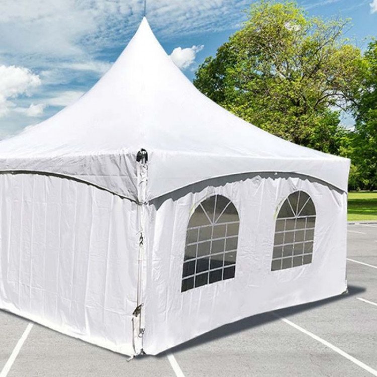 Enclosed 20 x 20 High Peak Tent Rental rental